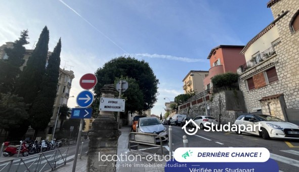 Logement tudiant Studio à Nice (06100)