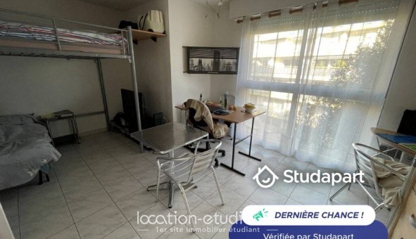 Logement tudiant Studio à Nice (06100)