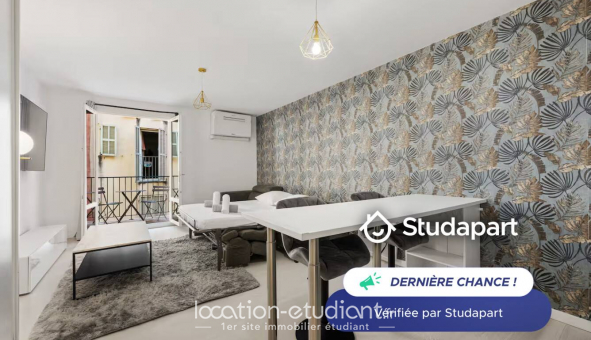 Logement tudiant Studio à Nice (06100)