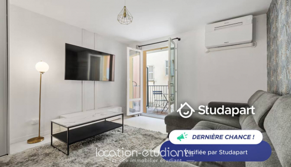 Logement tudiant Studio à Nice (06100)