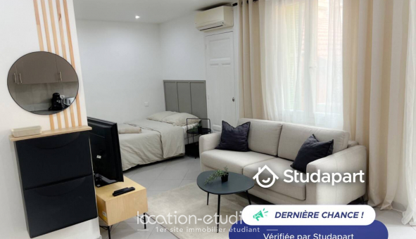 Logement tudiant Location Studio Meublé Nice (06100)