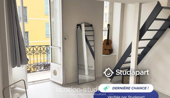 Logement tudiant Location Studio Vide Nice (06100)
