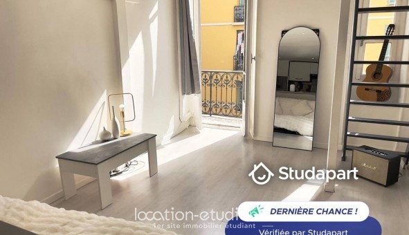 Logement tudiant Studio à Nice (06100)