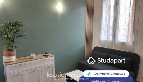 Logement tudiant Location Studio Meublé Nice (06100)
