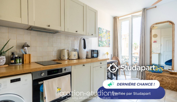 Logement tudiant Studio à Nice (06100)