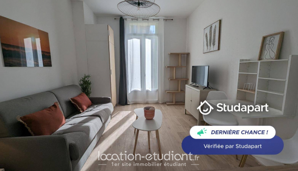 Logement tudiant Location Studio Meublé Nice (06100)