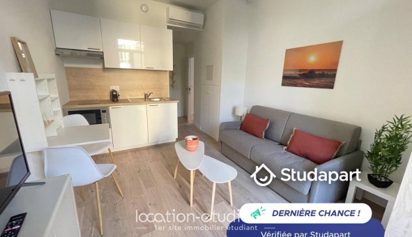 Logement tudiant Studio à Nice (06100)