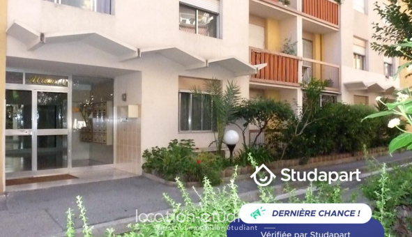 Logement tudiant Studio à Nice (06100)