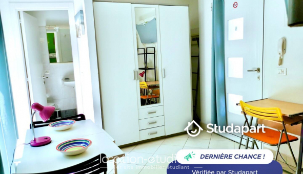 Logement tudiant Studio à Nice (06100)