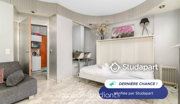 Logement tudiant Location Studio Meublé Nice (06100)