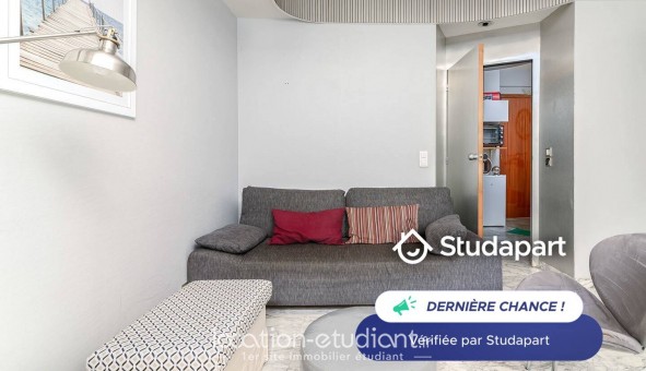 Logement tudiant Studio à Nice (06100)