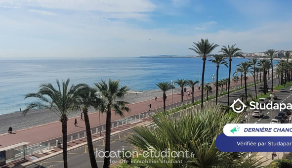 Logement tudiant Location Studio Meublé Nice (06100)