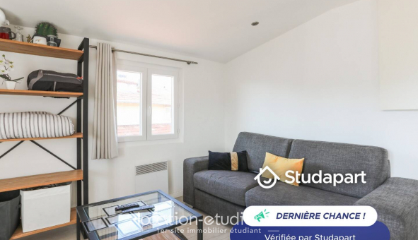 Logement tudiant Location Studio Meublé Nice (06100)
