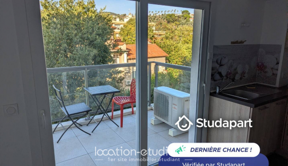 Logement tudiant Location Studio Meublé Nice (06100)