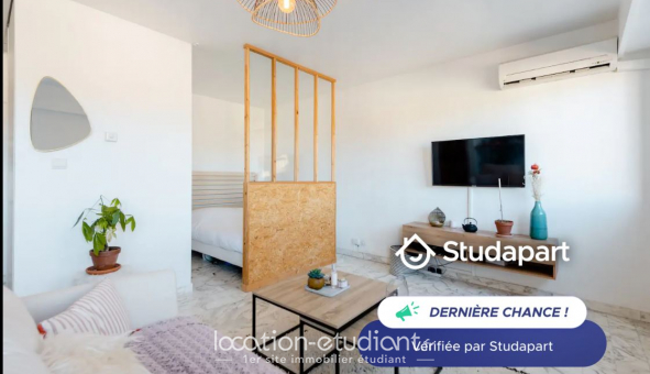 Logement tudiant Studio à Nice (06100)
