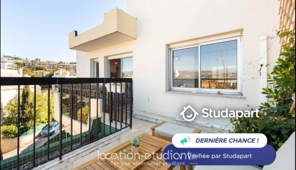 Logement tudiant Studio à Nice (06100)