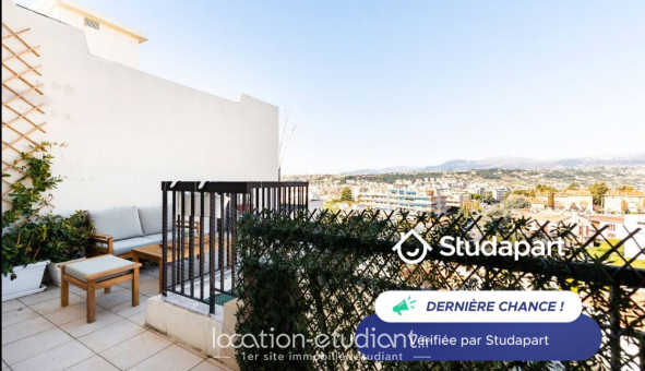Logement tudiant Studio à Nice (06100)