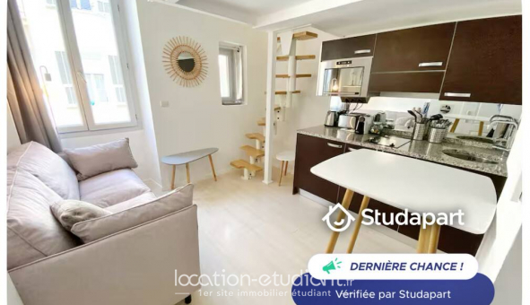 Logement tudiant Studio à Nice (06100)