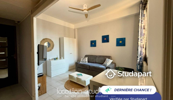 Logement tudiant Location Studio Meublé Nice (06100)