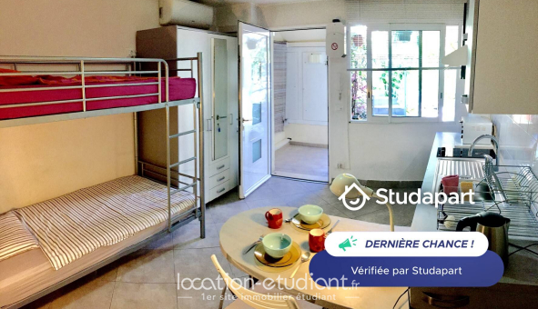 Logement tudiant Location Studio Meublé Nice (06100)