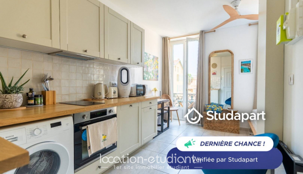 Logement tudiant Location Studio Meublé Nice (06100)