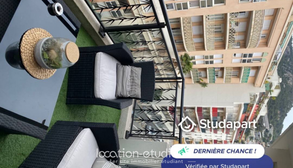 Logement tudiant Studio à Nice (06100)
