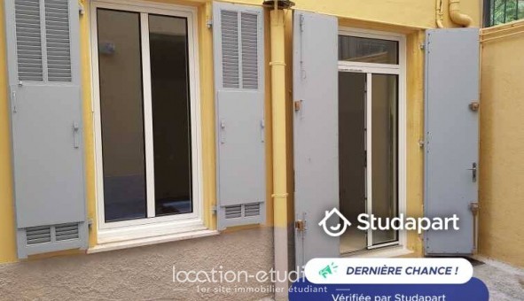 Logement tudiant Studio à Nice (06100)