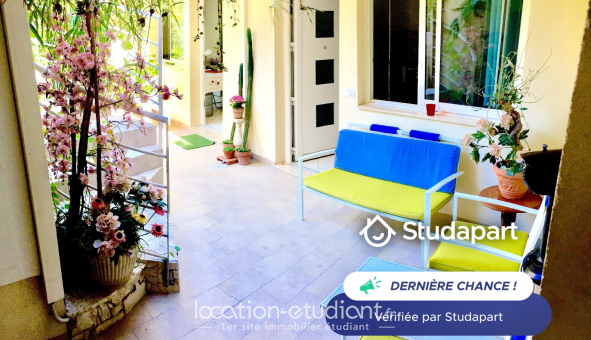 Logement �tudiant Studio &agrave; Nice (06100)