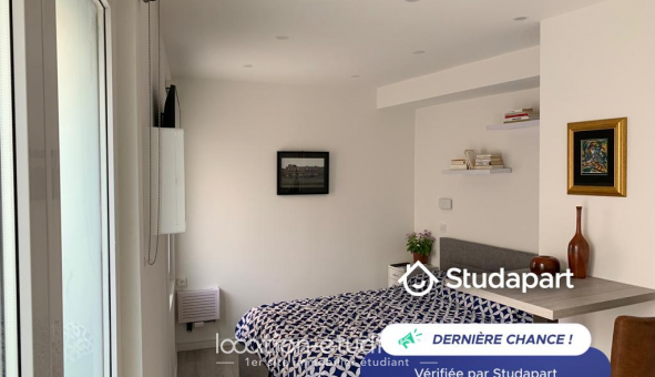 Logement �tudiant Studio &agrave; Nice (06100)