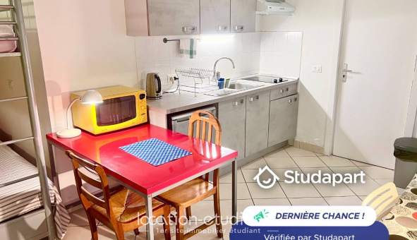 Logement �tudiant Studio &agrave; Nice (06100)
