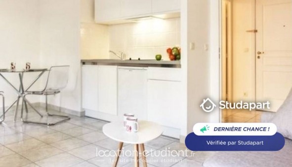 Logement �tudiant Studio &agrave; Nice (06100)
