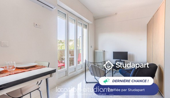 Logement �tudiant Studio &agrave; Nice (06100)