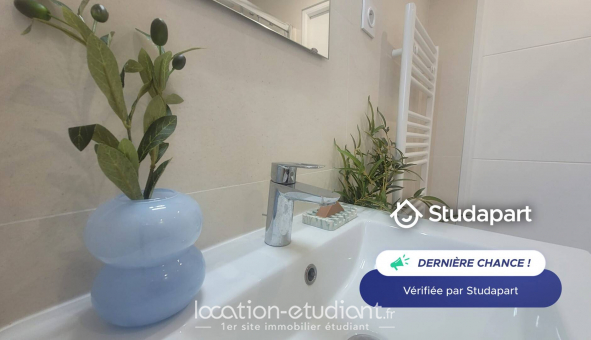 Logement �tudiant Studio &agrave; Nice (06100)