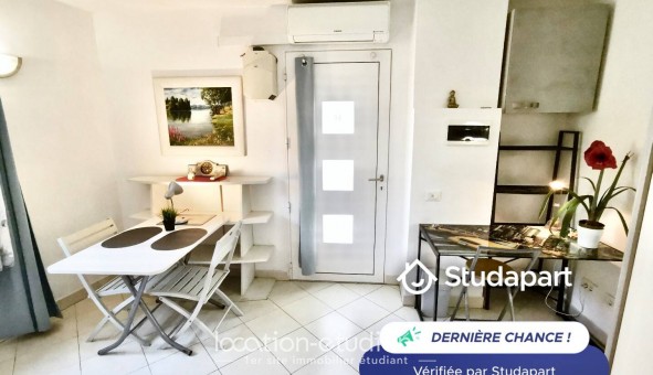 Logement �tudiant Studio &agrave; Nice (06100)