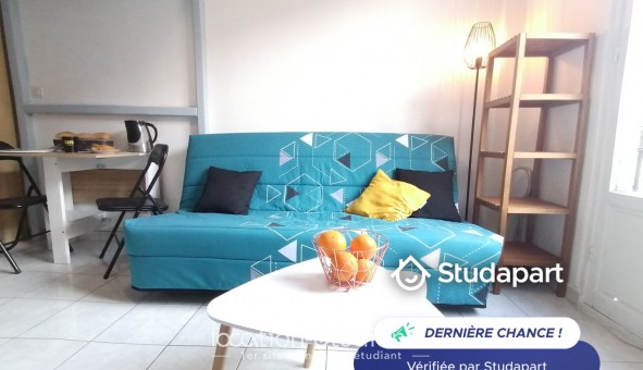 Logement �tudiant Studio &agrave; Nice (06100)