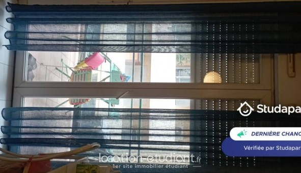 Logement �tudiant Studio &agrave; Nice (06100)