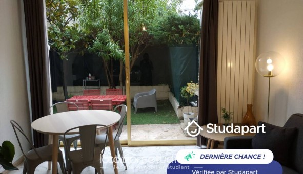 Logement �tudiant Location Studio Meubl&eacute; Nice (06100)