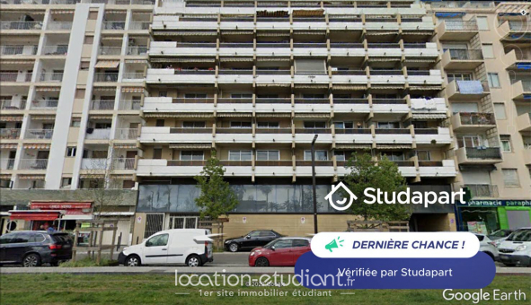 Logement �tudiant Studio &agrave; Nice (06100)