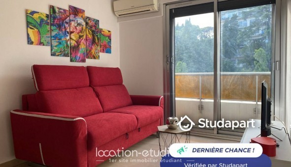 Logement �tudiant Studio &agrave; Nice (06100)
