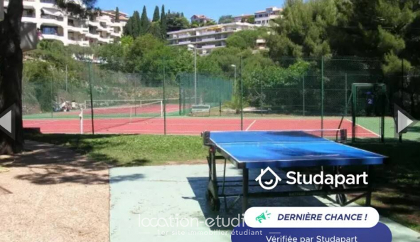 Logement �tudiant Studio &agrave; Nice (06100)