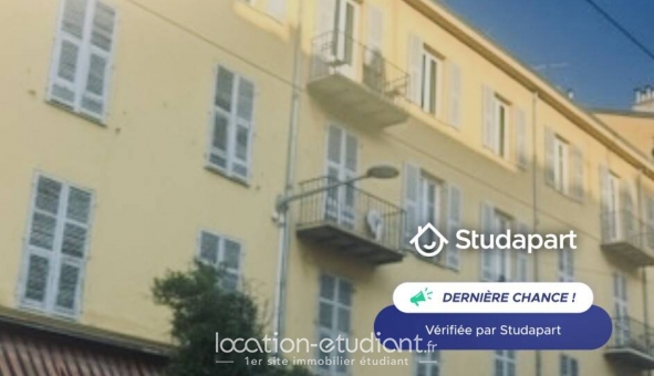Logement étudiant Studio &agrave; Nice (06100)