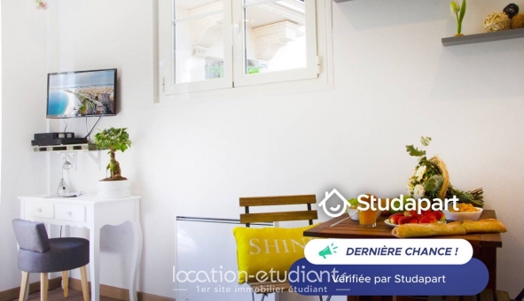 Logement étudiant Studio &agrave; Nice (06100)