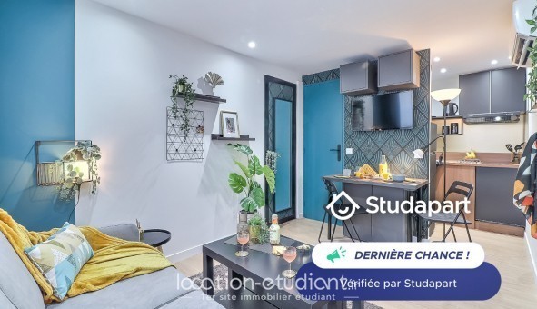 Logement �tudiant Studio &agrave; Nice (06100)