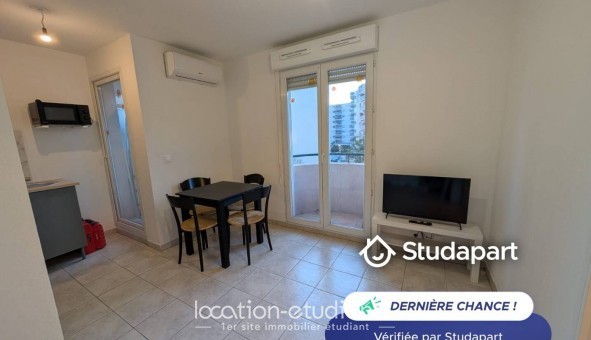 Logement �tudiant Studio &agrave; Nice (06100)