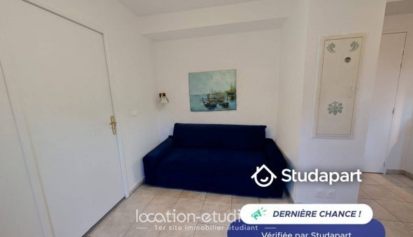 Logement �tudiant Studio &agrave; Nice (06100)