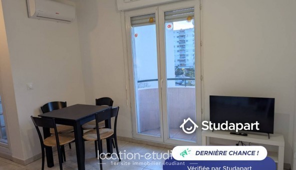 Logement �tudiant Studio &agrave; Nice (06100)