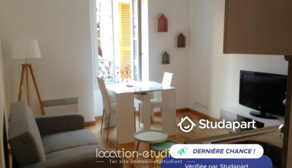 Logement �tudiant Studio &agrave; Nice (06100)