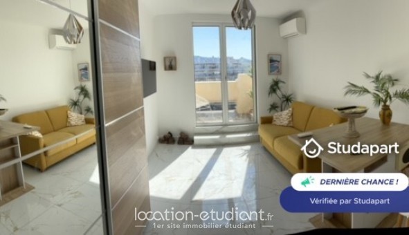 Logement �tudiant Studio &agrave; Nice (06100)