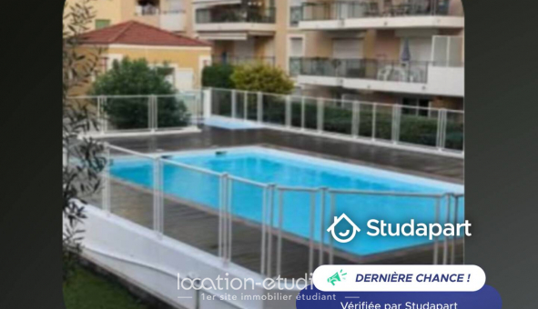 Logement �tudiant Studio &agrave; Nice (06100)