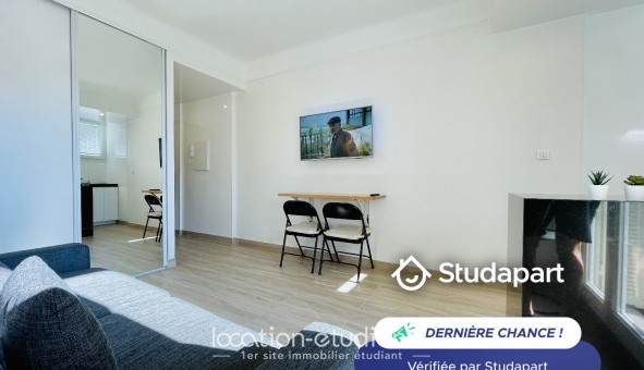 Logement �tudiant Studio &agrave; Nice (06100)